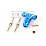 Main Rotor Head + Ti Turnbuckles set -V450D03